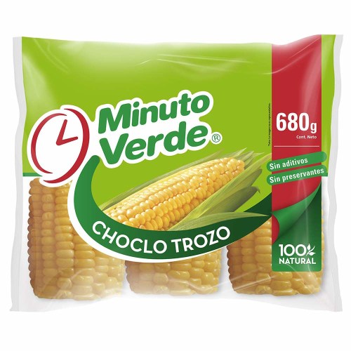 choclo trozo minuto verde